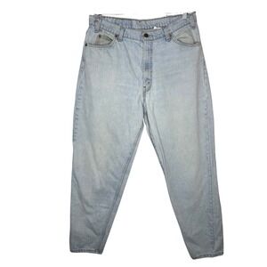 VTG Levi's 560 Orange Tab‎ Jeans Men's 36x33 Loose Fit Tapered Leg 90s Made USA